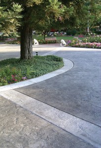 Stamped concrete decks and patios